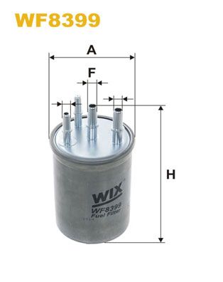 WIX FILTERS Топливный фильтр WF8399